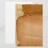 gelaagde oude gescheurde papierwaren (Voorkant / Achterkant)