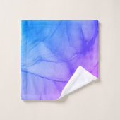 Gelaagde Paars Bad Handdoek (Wasdoekje)