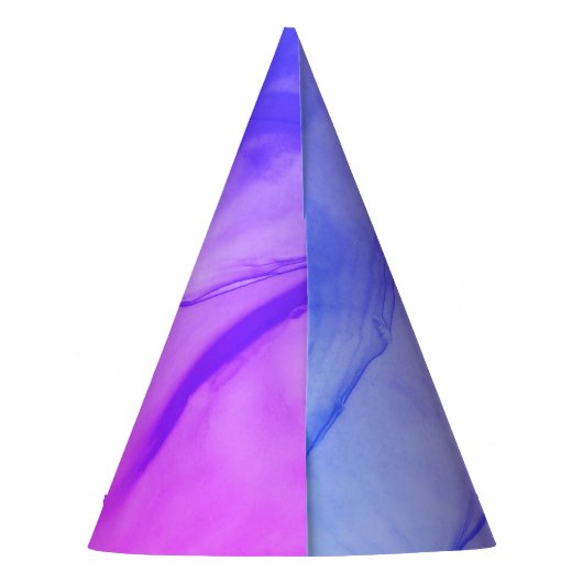 Gelaagde Paars Feesthoedjes (Achterkant)