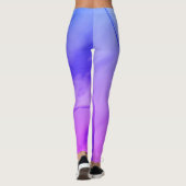 Gelaagde Paars Leggings (Achterkant)