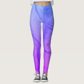 Gelaagde Paars Leggings (Voorkant)