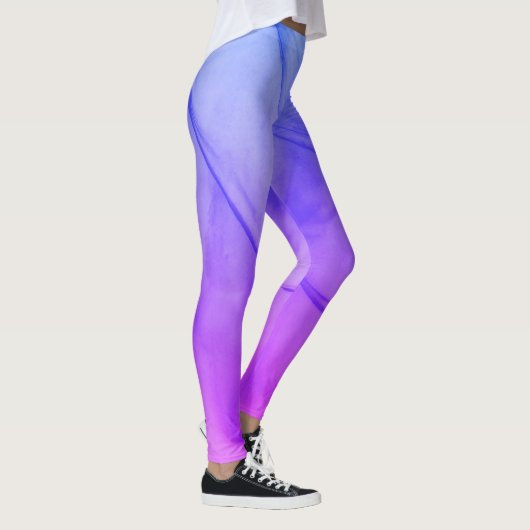 Gelaagde Paars Leggings (Rechts)