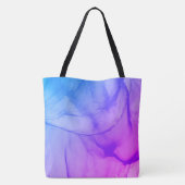 Gelaagde Paars Tote Bag (Achterkant)