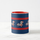 Gelaagde Patriotic Dachshund-Mok Mok (Midden)
