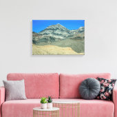 Gelaagde pieken van de Mojave-woestijn Canvas Afdruk (Insitu (Woonkamer))
