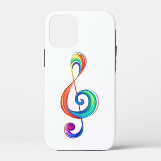 Gelaagde regenboog discantsleutel Case-Mate iPhone case (Achterkant)
