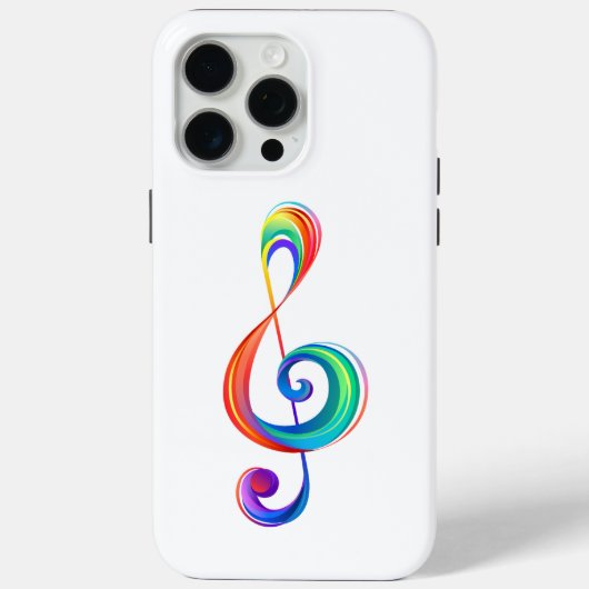 Gelaagde regenboog discantsleutel Case-Mate iPhone case (Achterkant)