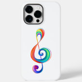 Gelaagde regenboogdiscant sleutel Case-Mate iPhone case (Achterkant)
