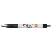 Gelaagde regenboogvioolsleutel pen (Voorkant)