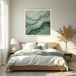 gelaagde salie poster