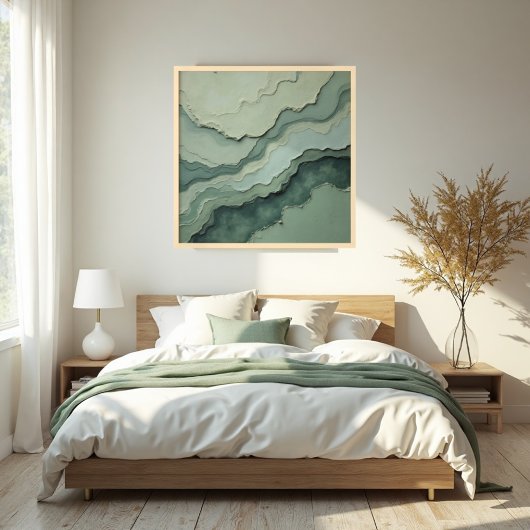 gelaagde salie poster