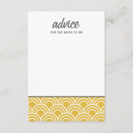 Gelaagde sint-jakobsschelpen advieskaart