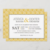 Gelaagde sint-jakobsschelpen kaart (Voorkant / Achterkant)