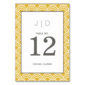 Gelaagde sint-jakobsschelpen kaart (Achterkant)