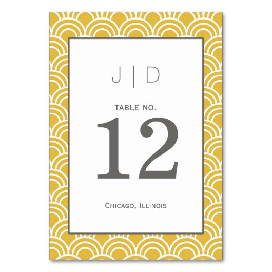 Gelaagde sint-jakobsschelpen kaart (Voorkant)