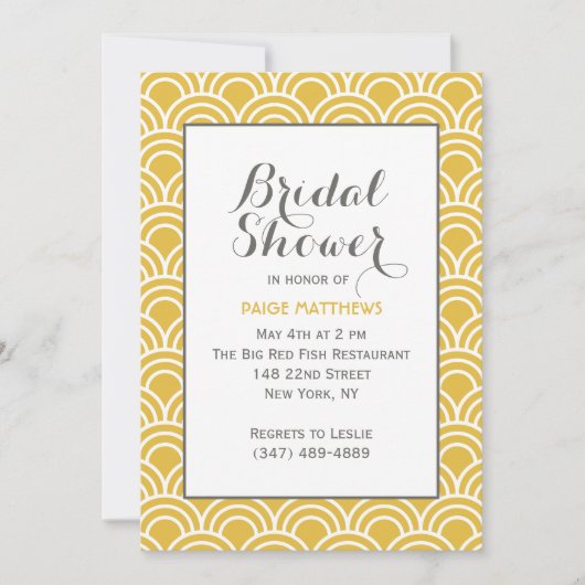 Gelaagde sint-jakobsschelpen kaart (Voorkant)