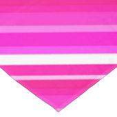 Gelaagde snoepjes strepen - roze en fuchsie tafelkleed (Gekanteld)