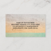 Gelaagde tekst visitekaartje (Achterkant)