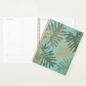 Gelaagde tropische bladeren planner (Display)