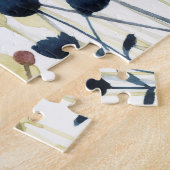 Gelaagde tuinen - Waterverf bloemen Legpuzzel (Zijkant)