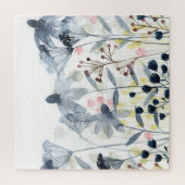 Gelaagde tuinen - Waterverf bloemen Legpuzzel (Verticaal)