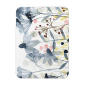 Gelaagde tuinen - Waterverf bloemen Magneet (Verticaal)