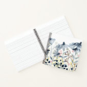 Gelaagde tuinen - Waterverf bloemen Notitieboek (Binnen)