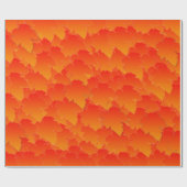 Gelaagde valbladeren cadeaupapier (Vlak)