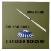 Gelaagde verdediging tegeltje (Voorkant)