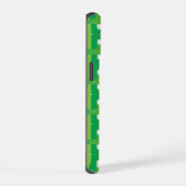 Gelaagde Verloping Groene Kleur iPhone 15 Case (Rechterkant)