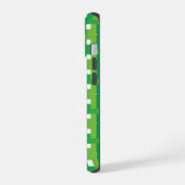 Gelaagde Verloping Groene Kleur iPhone 15 Case (Linkerkant)