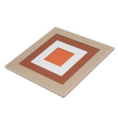 Gelaagde vierkantjes uit de middeleeuwen - taupen tegeltje (Zijkant)