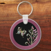 Gelaagde vlinder sleutelhanger (Voorkant)