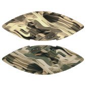 Gelaagde vormen in camouflagekleuren american football (Panelen)