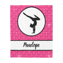 Gelaagde warmroze faux Rhinestone-handstandaard