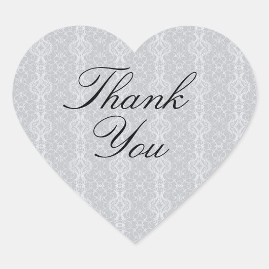 gelaatsniveau minimaliserend eenvoudig elegant hart sticker (Voorkant)