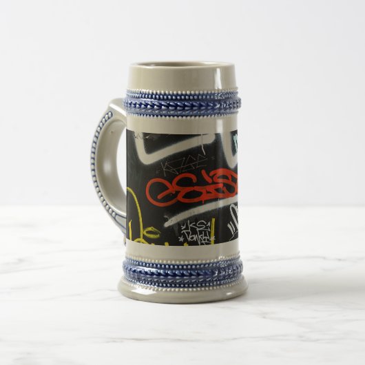 gelabeld bierpul (Voorkant links)