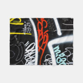 gelabeld fleece deken (Voorkant (Horizontaal))