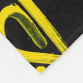 gelabeld fleece deken (Hoek)