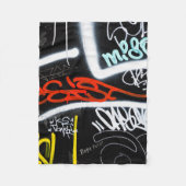 gelabeld fleece deken (Voorkant)