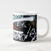 gelabeld grote koffiekop (Rechts)