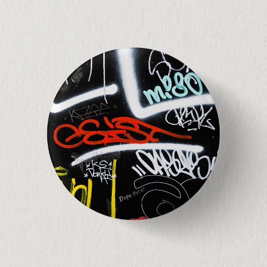 gelabeld ronde button 3,2 cm (Voorkant)