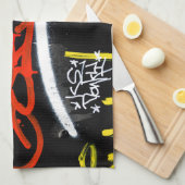 gelabeld theedoek (Quarter Fold)