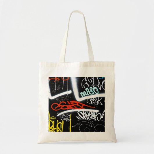 gelabeld tote bag (Voorkant)