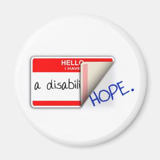 Gelabelde uitgeschakelde magneet