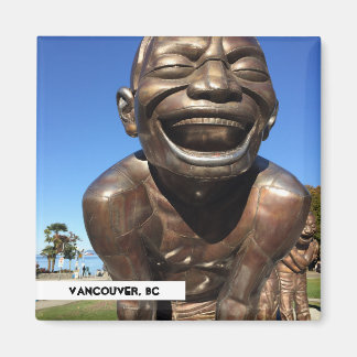 Gelach beeld Vancouver BC Travel Magnet