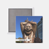 Gelach beeld Vancouver BC Travel Magnet (Voorkant / Achterkant)