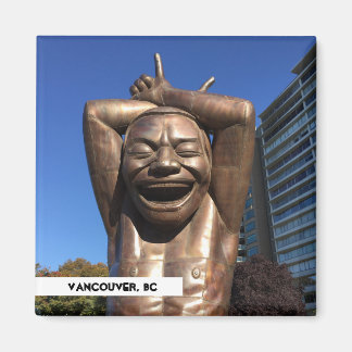 Gelach beeld Vancouver BC Travel Magnet