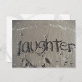 gelach briefkaart (Voorkant / Achterkant)