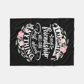 Gelach en vriendschap fleece deken (Voorkant (Horizontaal))